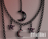 ⟡Glowing moon Neck.