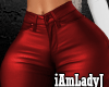 Leather Pant Red RLL