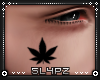 !!S Face Tattoo Weed B