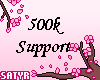 500k Support Sticker