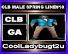 CLB MALE SPRING LINE#10