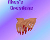 {Rhea}Red Danity Nails