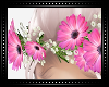 ♔ Pink Flower Crown