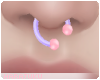 H' Lilac Nose Ring 2