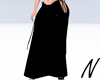 N| Lace-Up Long Skirt