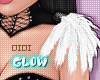 !!D Glow Collar White
