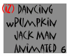 Dancing Jack Pumpkin Man