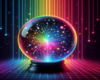 *DK* Rainbow CrystalBall