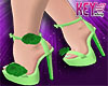K- Nessay Green Heels