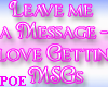 Leave a MSG