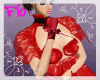 [Fio]Lace Shawl RED