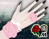 蝶 Pinku Wrist Rose