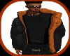 [SG] BLK & ORANGE JACKET