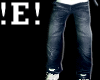 !E! blue jean pants