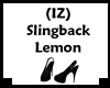 (IZ) Slingback Lemon