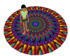 Technocolor Animated Rug