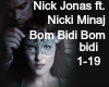 Jonas/Minaj:Bom Bidi Bom