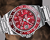 Red Colorcamo Watch