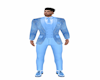 blue ballroom suit