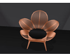 Copper flower chair