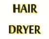 Salon Hair Dryer Sign