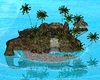 Aqua blue island