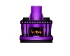  BlackPurple Fireplace