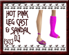 {SCC}L Leg Cast &Sandal
