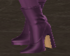 pink pearl leather boots