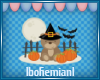 Halloween Teddy Sticker