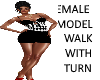 Female Model Walk