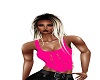Hot Pink Goth Top