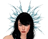 *Teal Coral Siren Crown*