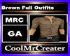 Brown Full Outfits