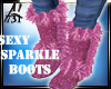 SpARKLE BOOTS strawberry