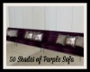 50 Shades of Purple Sofa