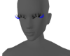 Blue Faux Lashes