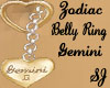 [SJ] Belly Ring Gemini