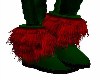 HOLIDAY GREEN/RED BOOTS
