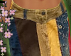 ! boho hippy maxi skirt