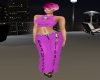 Pink B.D. Pants