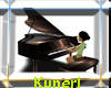 ~K~Gold/Brown   Piano 