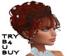 Cherry Cola Bridal Updo