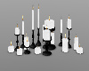 Black/White Candles