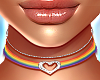 Rainbow Pride Choker