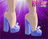 K- Pralin Blue Heels