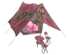 R&R Pink Camo Tent