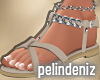 [P] Cargo nude sandals