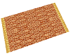 Arabic rug w/ gold trim