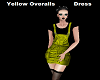Yellow Overalls Dress